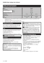 Preview for 52 page of Makita HS301DSAE Instruction Manual