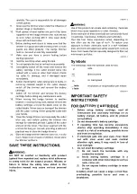 Предварительный просмотр 4 страницы Makita HU02 Instruction Manual