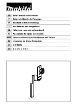 Предварительный просмотр 1 страницы Makita JM21000330 Manual