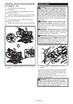 Предварительный просмотр 20 страницы Makita LS004GM201 Instruction Manual