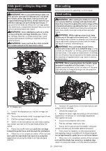 Предварительный просмотр 29 страницы Makita LS004GM201 Instruction Manual