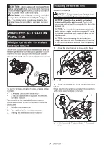 Предварительный просмотр 34 страницы Makita LS004GM201 Instruction Manual