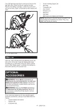 Preview for 42 page of Makita LS004GM201 Instruction Manual