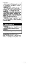 Preview for 8 page of Makita M8301D003 Instruction Manual
