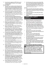Preview for 4 page of Makita MT M0800 Instruction Manual
