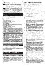 Preview for 3 page of Makita TW004GM201 Instruction Manual