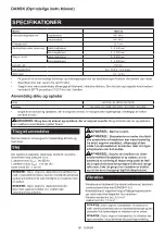 Preview for 56 page of Makita TW161DZJ Instruction Manual