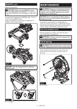 Preview for 10 page of Makita XGT CF003G Instruction Manual