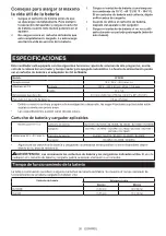 Preview for 26 page of Makita XGT CF003G Instruction Manual