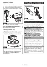 Preview for 19 page of Makita XGT GCV09 Instruction Manual