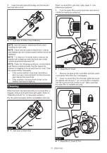 Preview for 21 page of Makita XGT GCV09 Instruction Manual