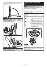 Preview for 36 page of Makita XGT GCV09 Instruction Manual