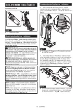 Preview for 43 page of Makita XGT GCV09 Instruction Manual