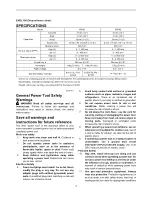 Preview for 2 page of Makita XPH02 Instruction Manual