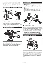 Preview for 9 page of Makita XPH14 Instruction Manual