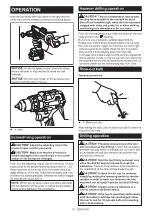 Preview for 10 page of Makita XPH14 Instruction Manual