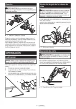Preview for 17 page of Makita XSJ04T Instruction Manual