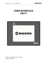 Предварительный просмотр 20 страницы MAKSIWA CBC.P User Manual