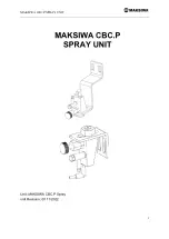 Предварительный просмотр 44 страницы MAKSIWA CBC.P User Manual