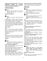 Предварительный просмотр 53 страницы Maktec MT582 Instruction Manual