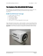 Preview for 7 page of MallinCam SDI Camera User Manual