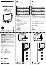 Предварительный просмотр 1 страницы Malmbergs 99 170 32 Instruction Manual