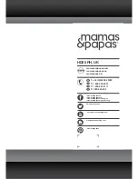 Preview for 36 page of Mamas & Papas Tour Manual