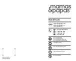 Предварительный просмотр 48 страницы Mamas & Papas Vito Instructions For Safe Use