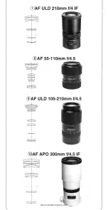 Предварительный просмотр 9 страницы Mamiya 645 AF Instruction