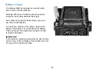 Preview for 23 page of Mamiya M645 1000S Instructions Manual