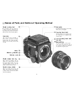 Preview for 8 page of Mamiya RB67 Pro S User Manual