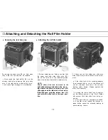 Preview for 17 page of Mamiya RB67 Pro S User Manual