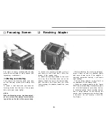 Preview for 34 page of Mamiya RB67 Pro S User Manual