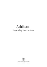 Preview for 1 page of MANDAI DESIGN Addison Assembly Instruction Manual