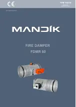 Preview for 1 page of Mandik FDMR 60 Manual