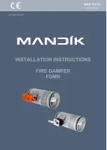 Mandik FDMR Installation Instructions Manual preview