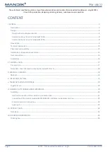 Предварительный просмотр 2 страницы Mandik SEDS-L Technical Documentation Manual