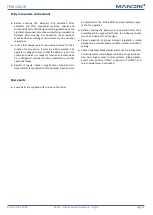 Предварительный просмотр 23 страницы Mandik SEDS-L Technical Documentation Manual