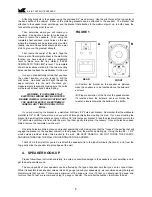 Предварительный просмотр 4 страницы M&K Sound K-7 Operation Manual