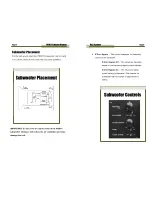 Предварительный просмотр 4 страницы M&S Systems PSW112 Owner'S Manual