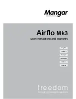 Mangar Airflo Mk3 User Instructions And Warranty preview