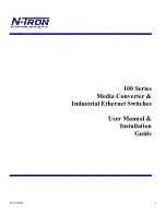 Предварительный просмотр 1 страницы N-Tron 100 Series User Manual