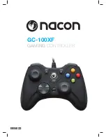 Nacon GC-100XF Instruction Booklet preview