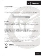 Предварительный просмотр 21 страницы Nacon GC-100XF Instruction Booklet