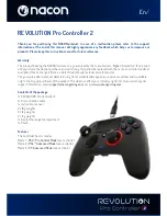 Preview for 5 page of Nacon REVOLUTION Pro Controller 2 Instruction Manual