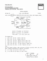 Предварительный просмотр 26 страницы NAD 3140 Service Manual