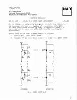 Предварительный просмотр 34 страницы NAD 3140 Service Manual