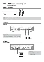 NAD C 268 Quick Setup Manual предпросмотр