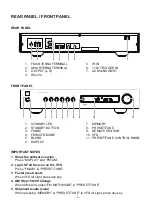 Preview for 5 page of NAD C 426 Service Manual