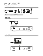 NAD C 427 Quick Setup Manual предпросмотр